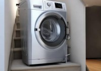 楼梯上放洗衣机是否合适？