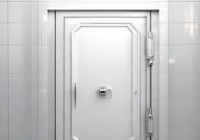 保险柜白色大门设计赏析