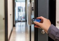 楼道防盗门快速开启技巧