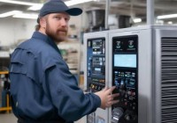 中锐热水器空气能统一售后服务教大家♛成都ek空气能设备：高效节能，舒适生活新选择