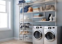 洗衣机烘干机延展台：轻松解决空间收纳难题