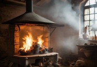 农村土灶安装油烟机，环保升级新选择