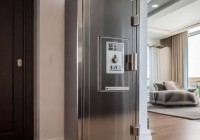 高端入墙保险柜安装效果图赏析