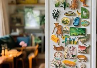 成都自然博物馆主题冰箱贴：探寻自然奥秘的家居小物