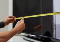 电视机屏幕测量方法及技巧
