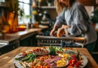 集成灶烤什锦拼盘，家常美味轻松享