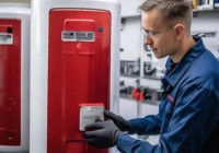 红日热水器维修全国中心电话交流:樱花热水器定时功能，告别寒冷冬日热水等待