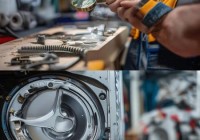 洗衣机左右螺丝折断修复方法