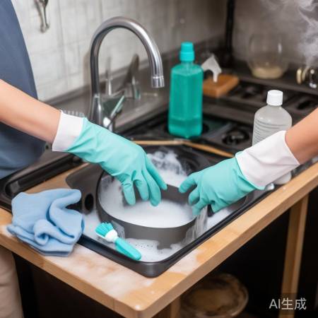 清洁清单：软布、洗洁精、刷子、