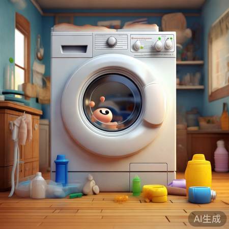 洗衣机：大肚婆体检，惊喜不断