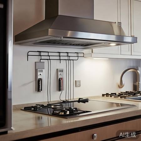 油烟机/燃气灶,四线设计满足用