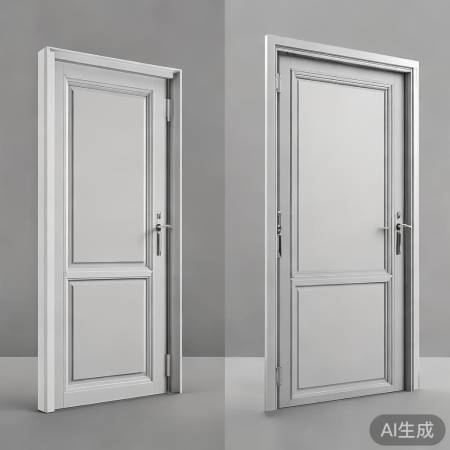 防盗门厚重,公交门轻薄