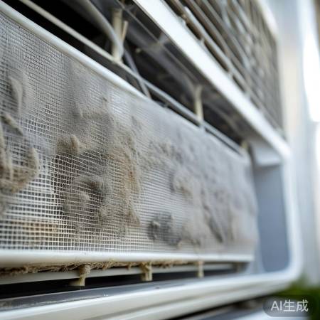 空调滤网脏，影响制冷效果