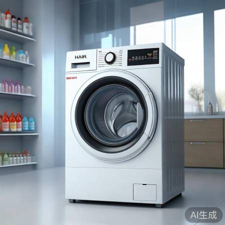 选洗衣机，看品牌如海尔、美的。