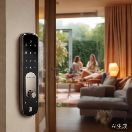 户外别墅智能锁，温馨科技守护家