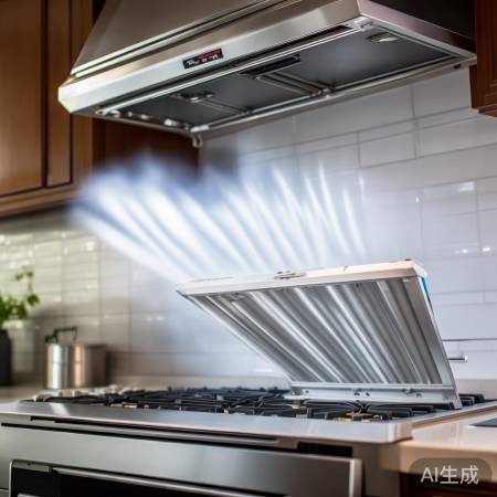油烟机使用技巧:近灶强吸,勤清