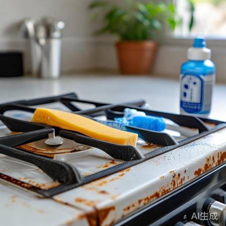 燃气灶去锈小窍门