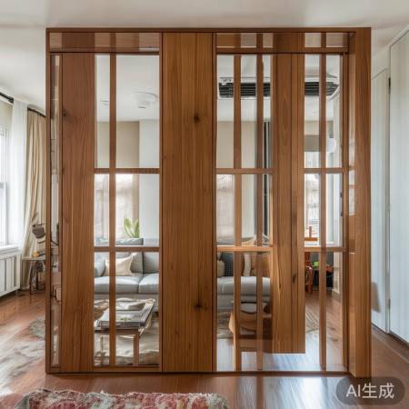 隔板装饰空调，增空间层次