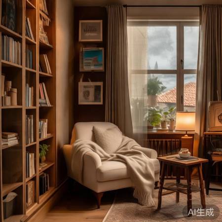打造舒适阅读角，家居装修小技巧
