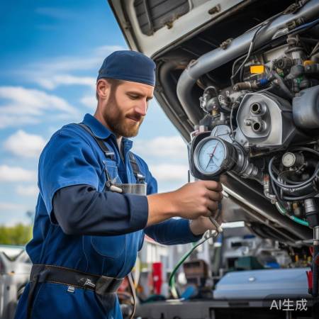 检查空调制冷剂及泄漏