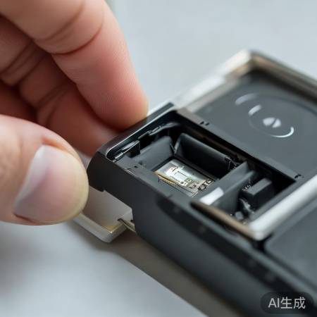 “定期检查指纹锁电池”