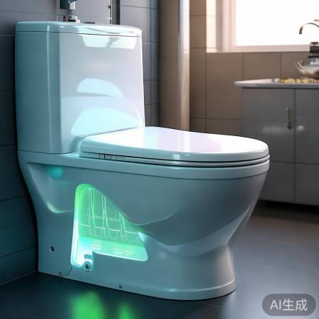 马桶自动杀菌，更安心