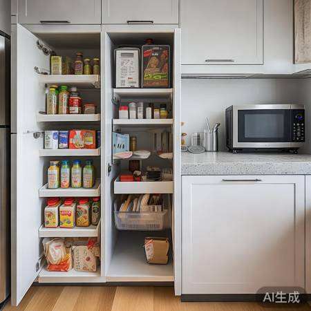 厨房空间利用,井井有条