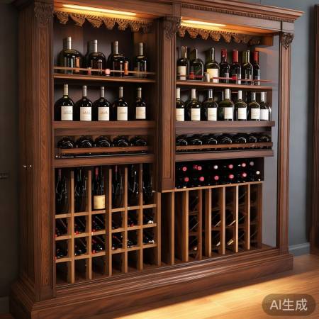 红酒架多种尺寸，美化酒柜