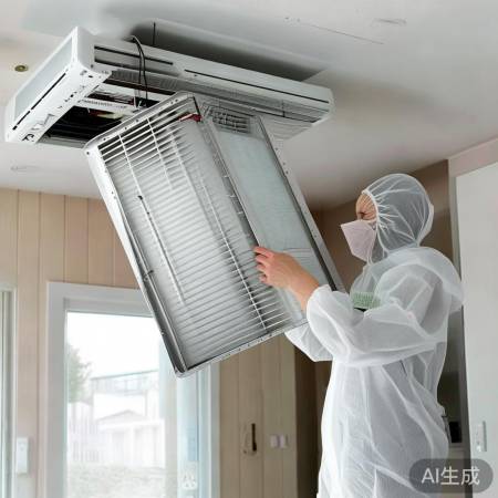 中央空调风管除尘器，定期清洁与