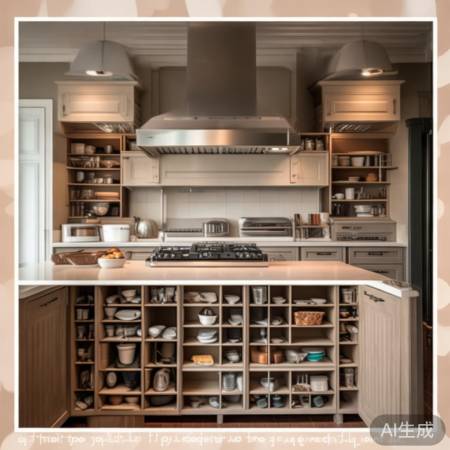 厨房布局:方便实用美观