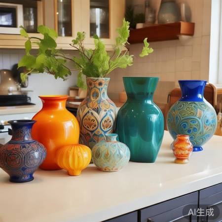 装饰瓶遮挡缝隙添清新