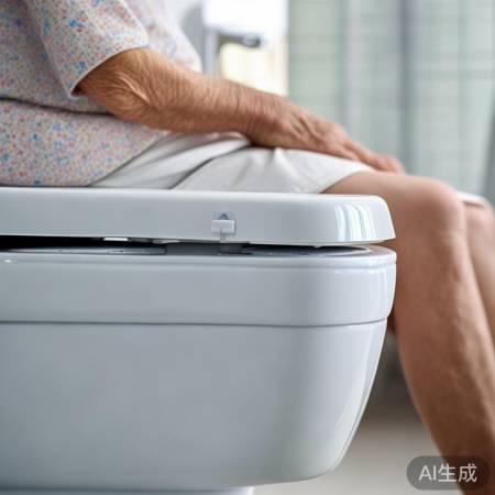 “老人专享,一键冲洗马桶”