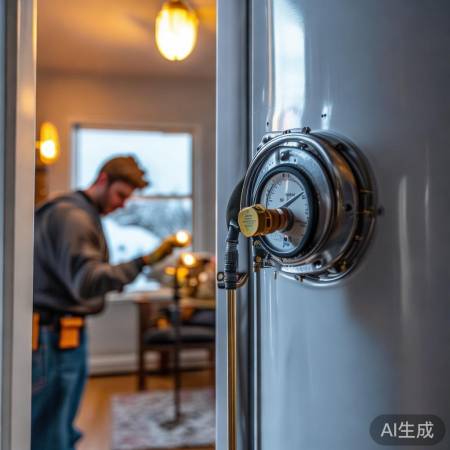 定期检查燃气热水器,防燃气表走