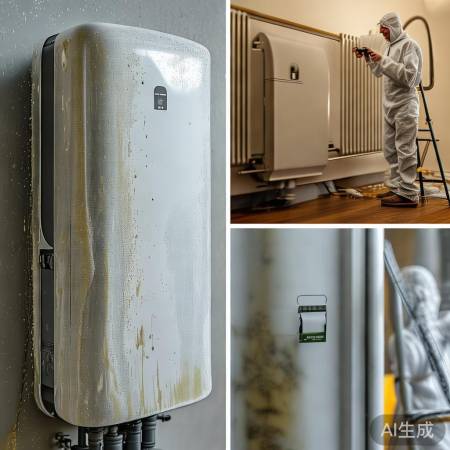 定期清理壁挂炉与暖气片