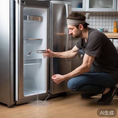 清理冰箱排水孔