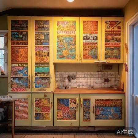 厨房温馨，个性化点缀