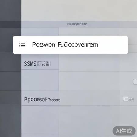 多种方式找回密码