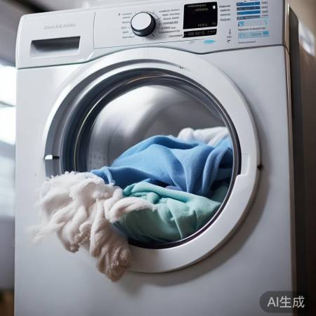 轻柔洗除衣物白毛