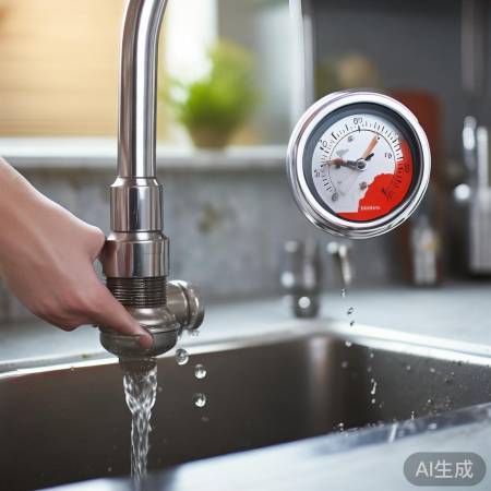 检查进水阀与水压