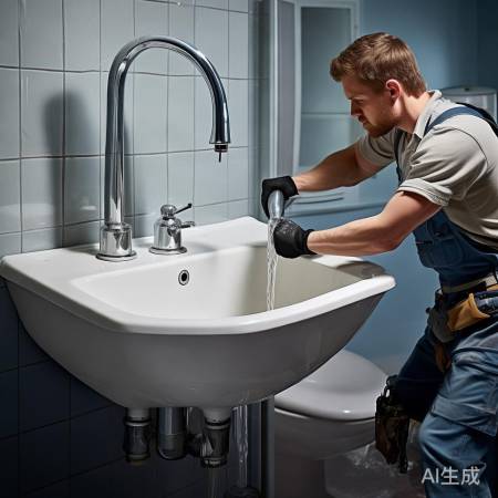 检查冲水阀，疏通或更换