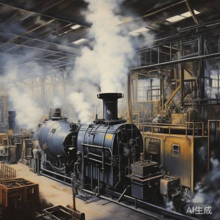 蒸汽发生器：工厂锅炉，加热蒸汽