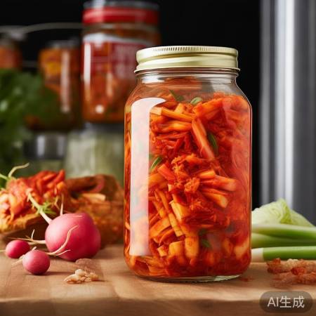 冰箱泡菜保质长，新鲜泡菜易坏。