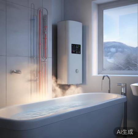 壁挂炉恒温热水洗澡