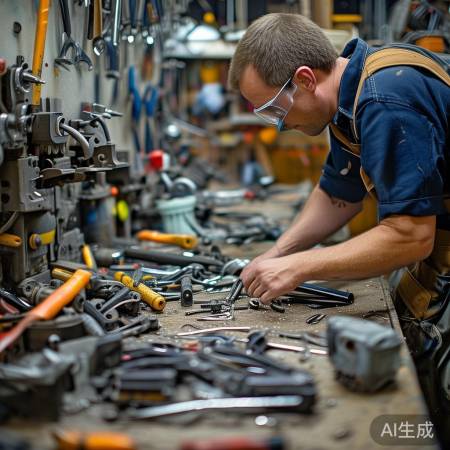 整理工具,别忘螺丝