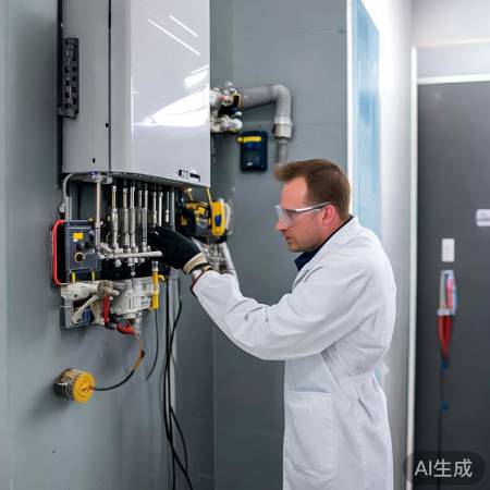 壁挂炉保养后查漏气