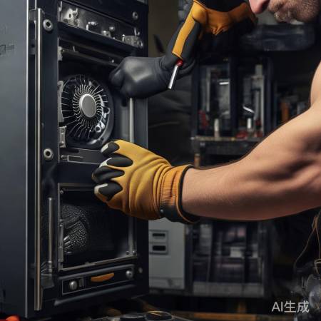 拆解红酒柜风机