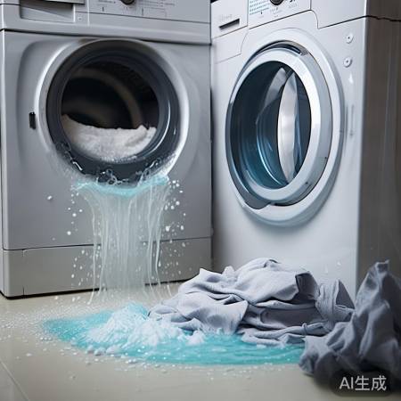 洗衣液易污染，洗衣效果差