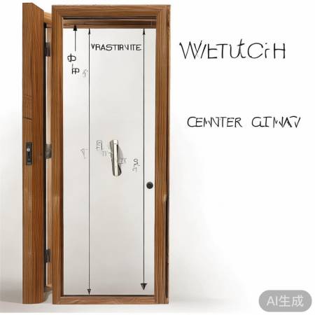 门框中间宽度测量