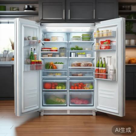 冷藏室下层放易腐食物