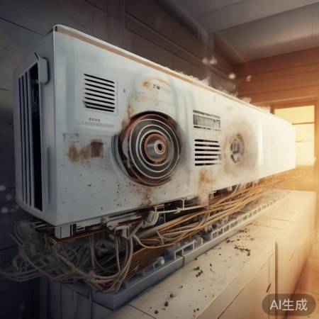 压缩机启动困难，制冷差，异常响